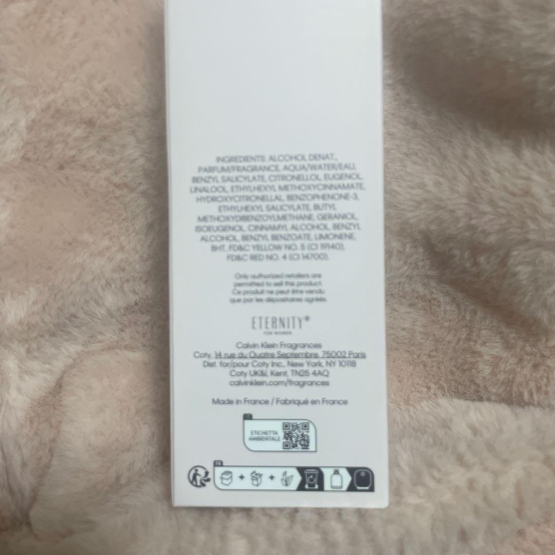   ETERNITY FOR WOMEN 100ml 新品