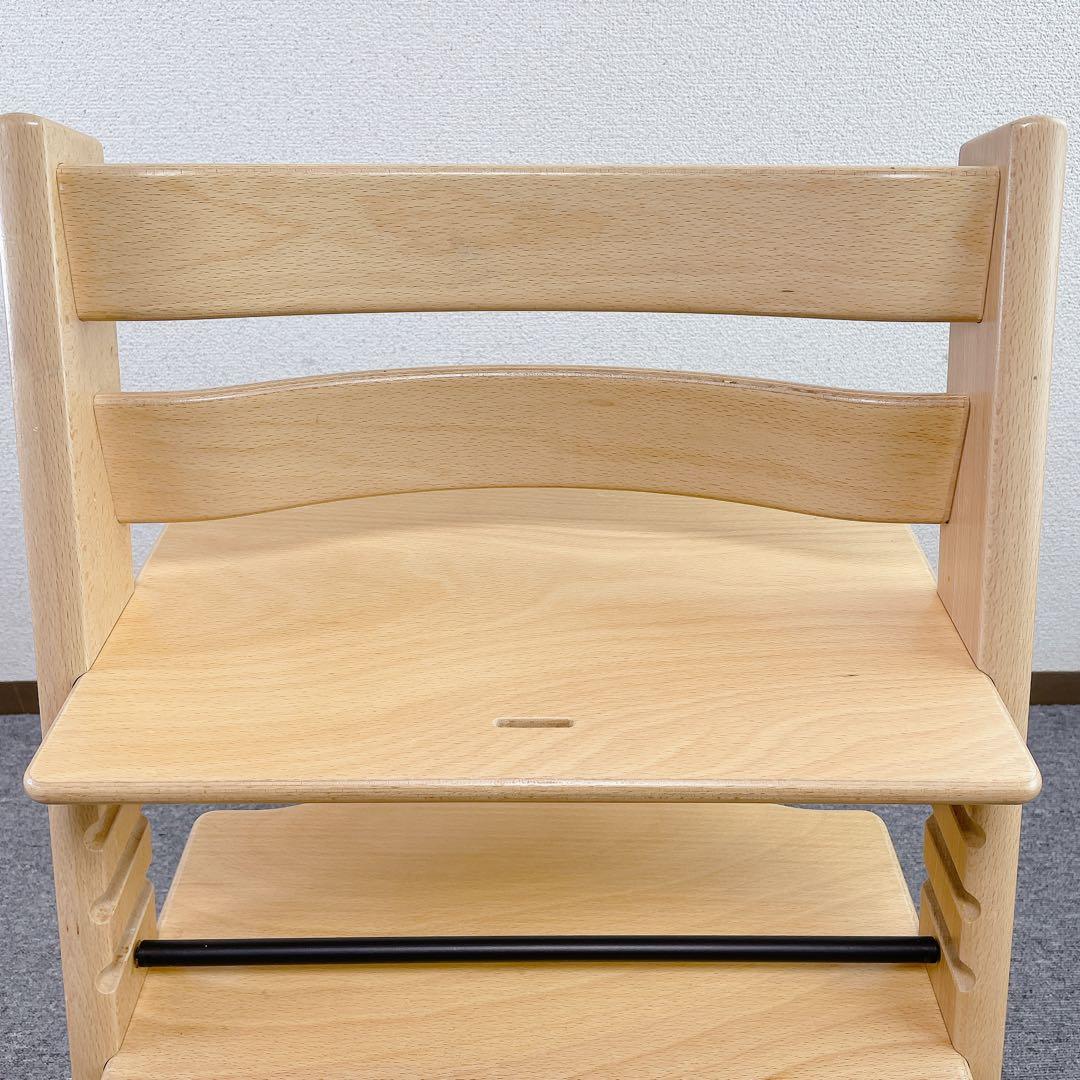 STOKKE TRIPP TRAPP ナチュラル No.4 ベビーセット付き