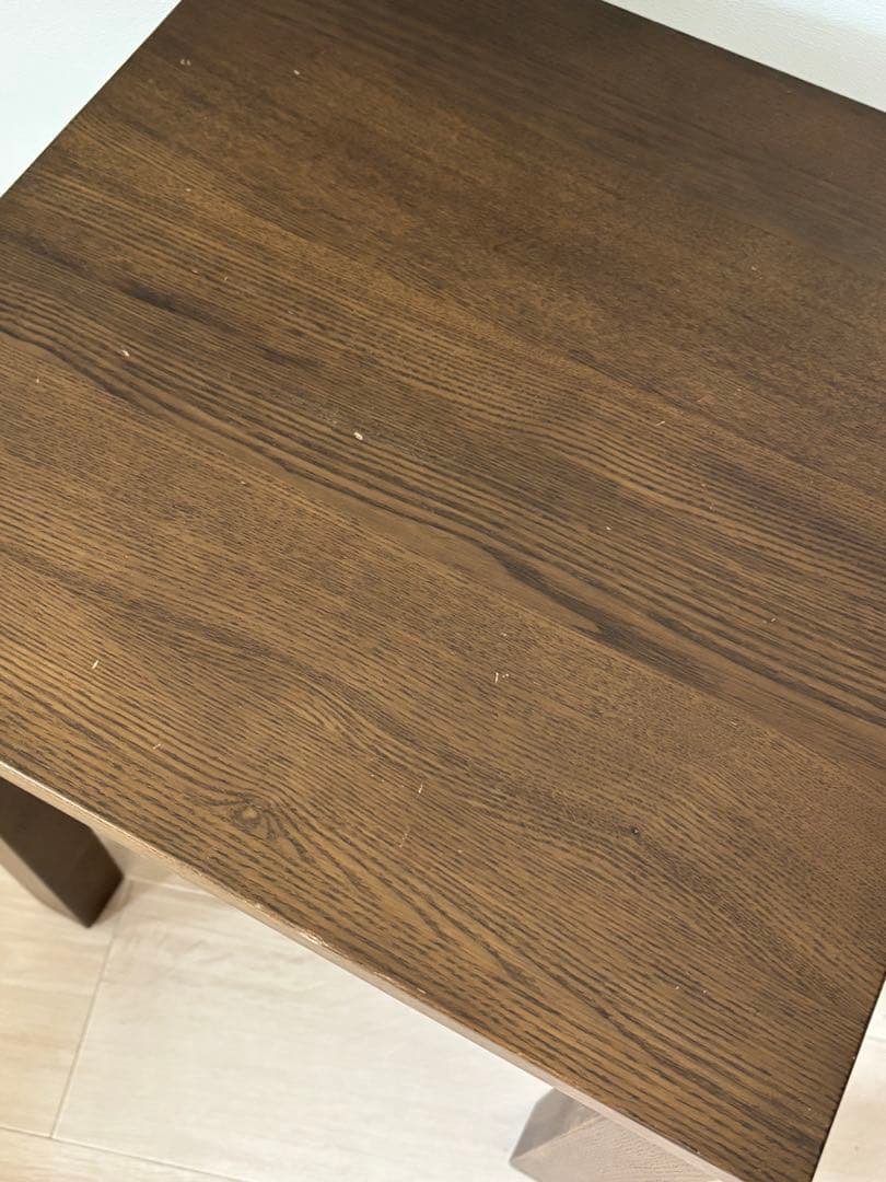 無印良品 木製サイドテーブルベンチ ウォールナット材