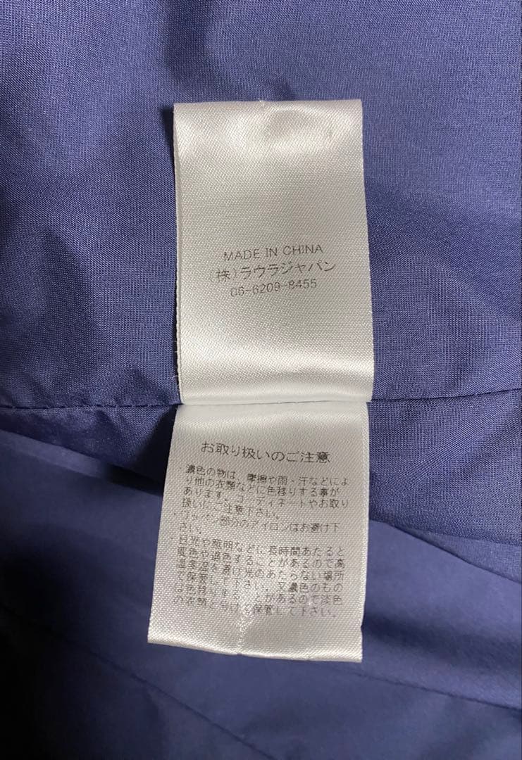 中綿ベスト ラウラフィリーチェ ゴルフ 切替デザイン