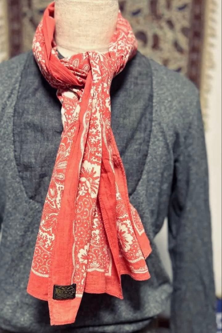 g*a様 新品未使用　ダブルアールエル　RRL バンダナ　ストール