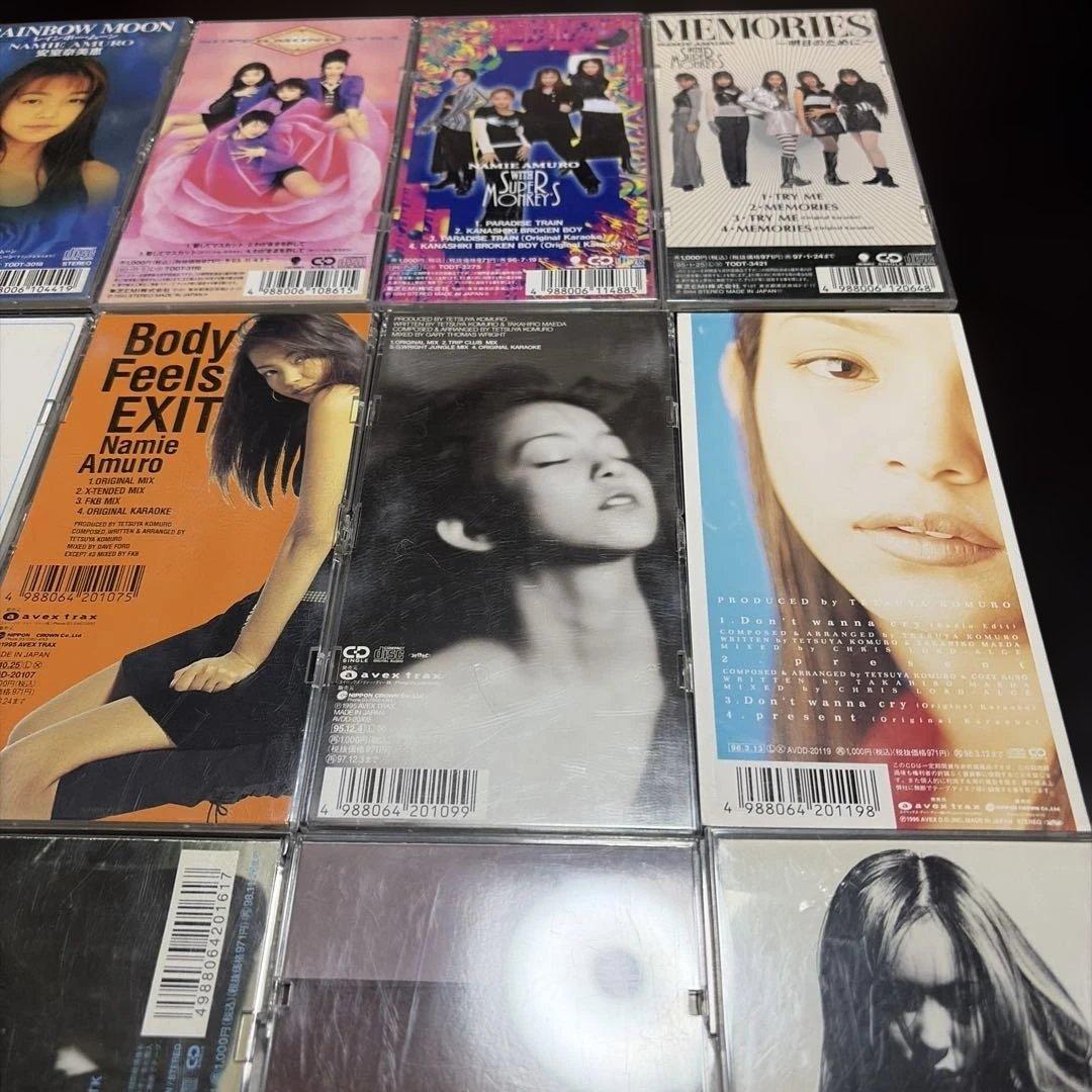 安室奈美恵 シングルCD 8cm 15枚　アルバム4枚セット 初期〜90年代