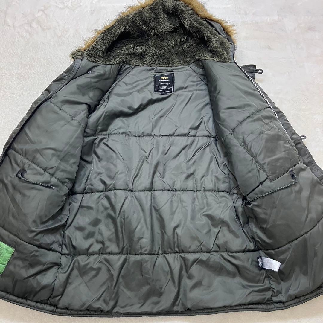 美品✨アルファインダストリーズ 3Lサイズ N-3B ボア フライトジャケット