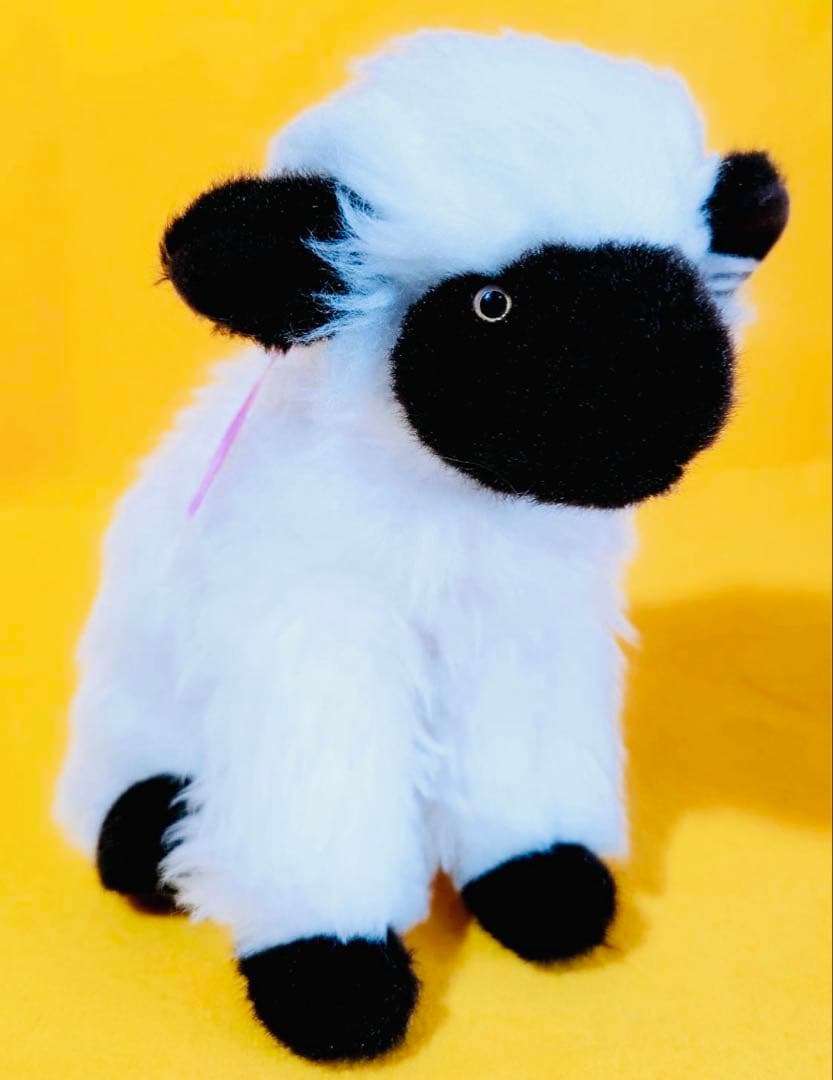 1980年代製モンスイユ羊人形ぬいぐるみMONSEUIL昭和レトロ動物フィギア