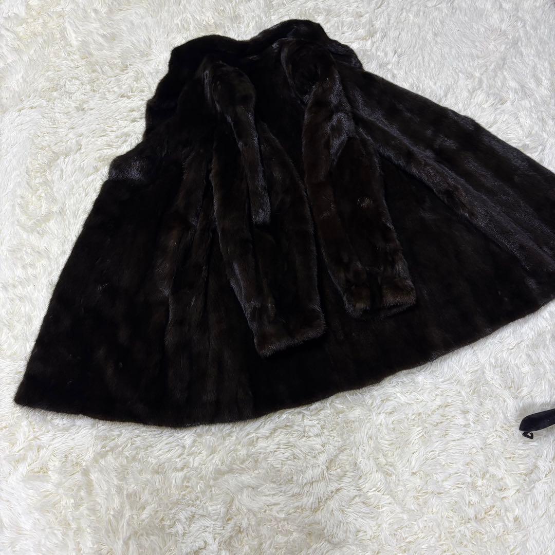 理恵 　　　　　　BLACKGLAMA ブラックグラマ　ミンクコート