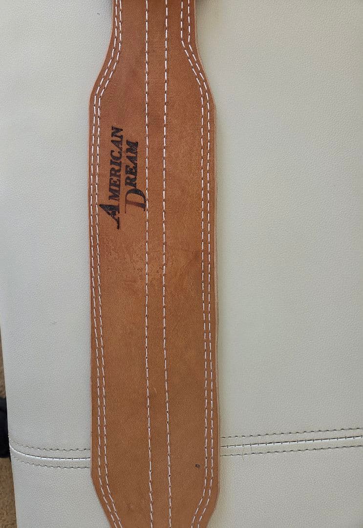 新品AMERICAN DREAM アメリカンドリームトレーニング ベルトMサイズ