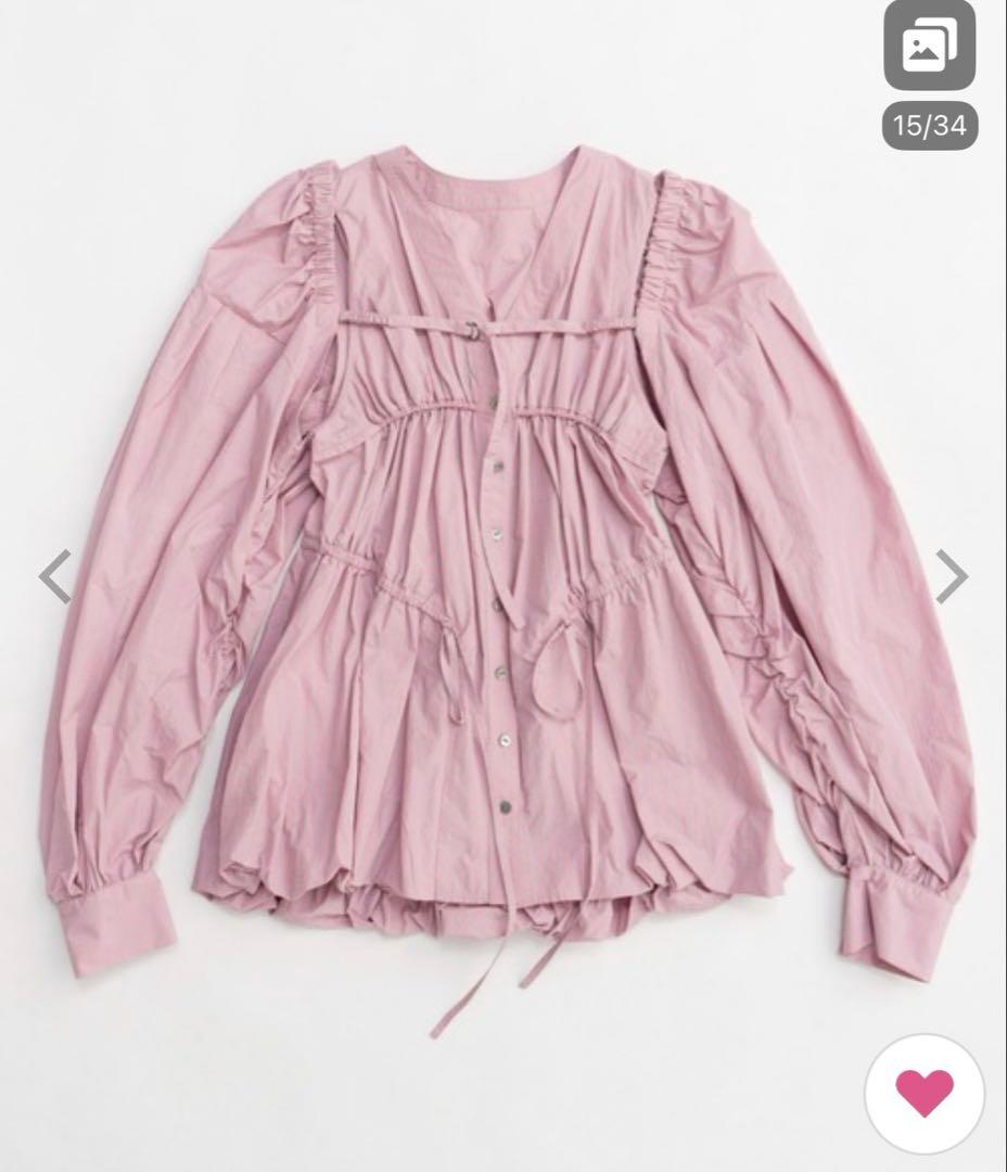 MAISON SPECIAL マルチウェイタフタブラウス