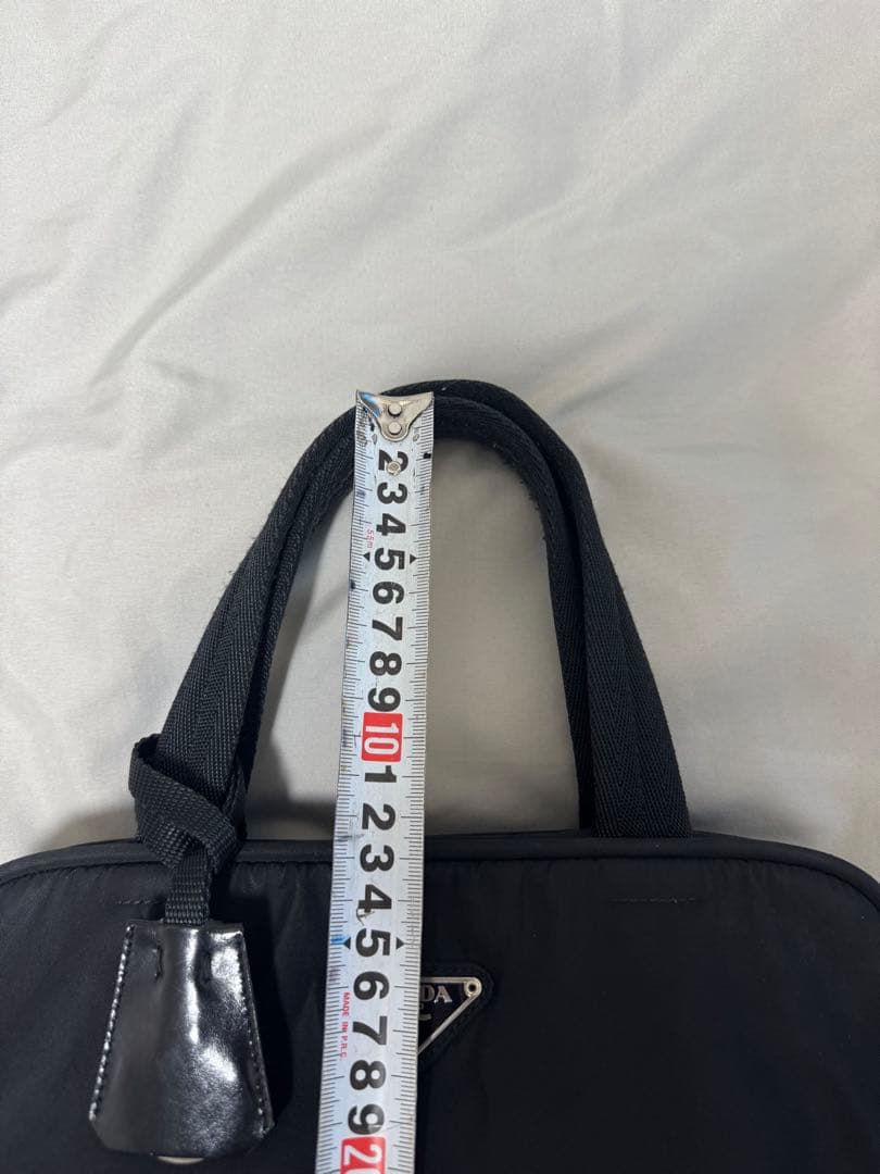 PRADA ナイロン　ハンドバッグ　白タグ