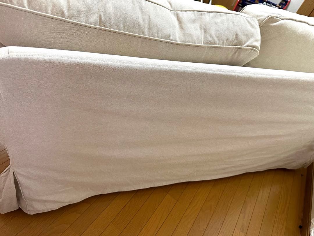 イケア(IKEA) エークトルプ 2人掛け ソファ ホワイト