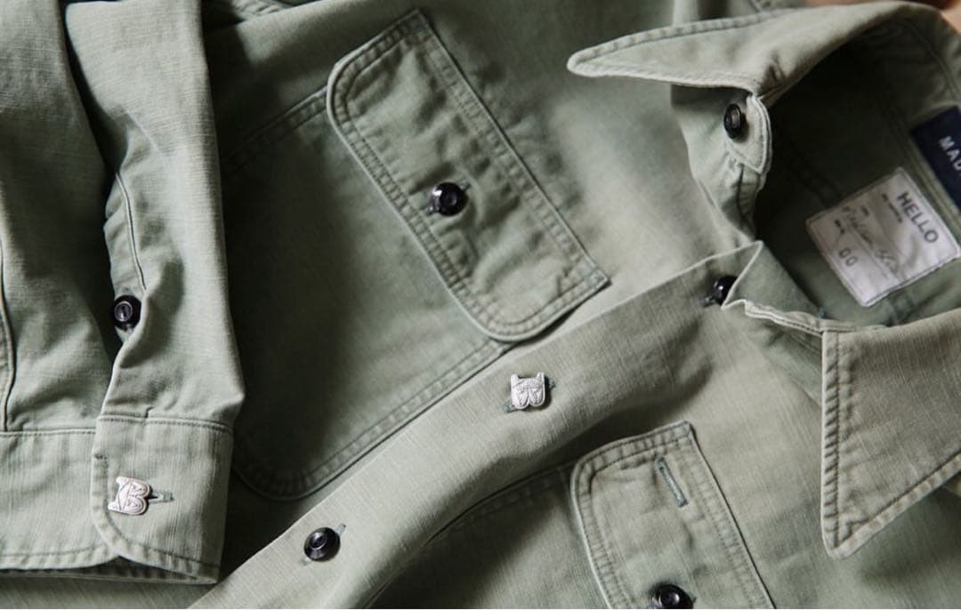 レア！カスタムオプション　madisonblue ハンプトン　シャツ　刺繍　00