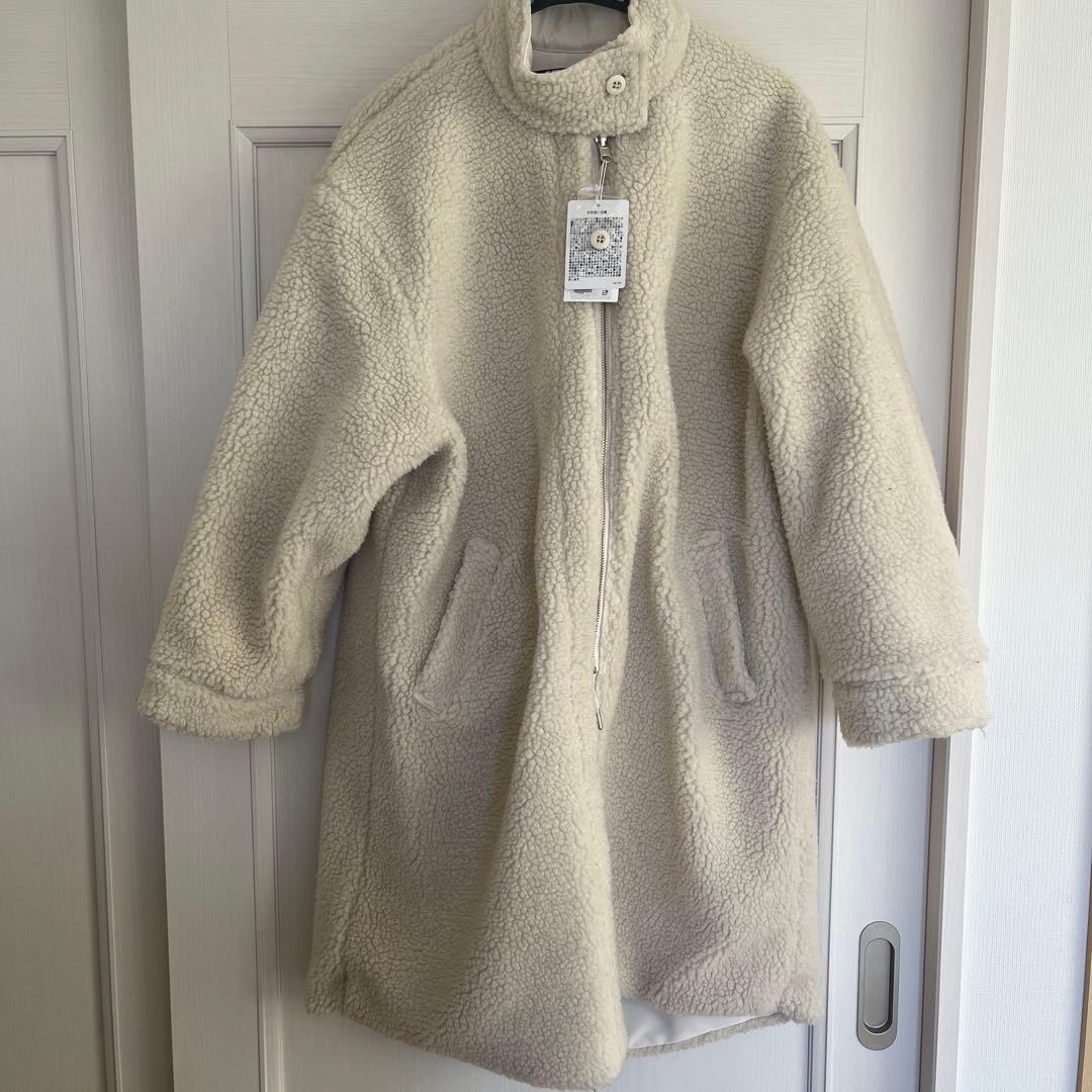 【新品未使用】B&Y リバーシブルボアコート　M