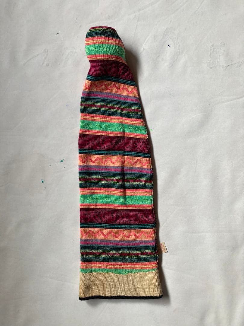 珍品↑ Italy製 Picaso とんでもなく長いニット帽