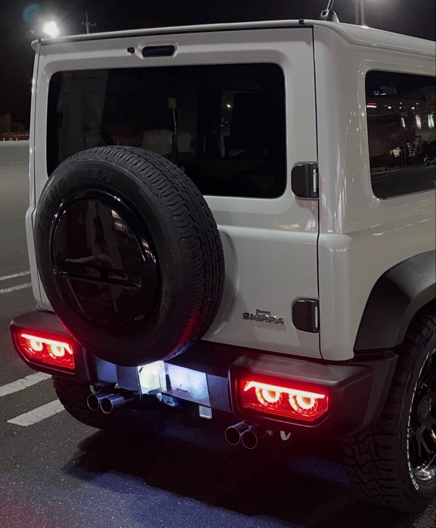 ジムニーJB64/74 クリスタルアイ製 バルカンLEDテールランプ スモーク