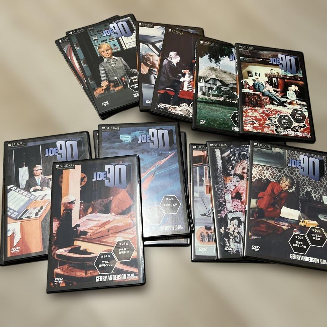 新品】ジョー90 DVD 15巻セット　ジェリーアンダーソン　特撮　JOE90