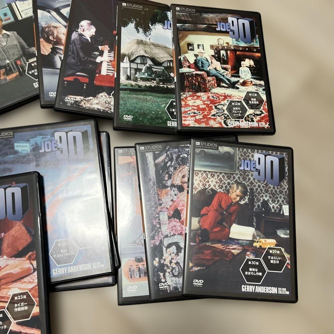 新品】ジョー90 DVD 15巻セット　ジェリーアンダーソン　特撮　JOE90