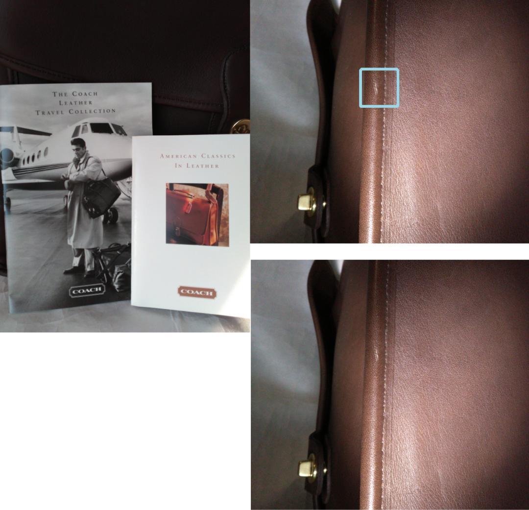 オールドコーチ　COACH USA製　直営店購入　ショルダーバッグ　2WAY