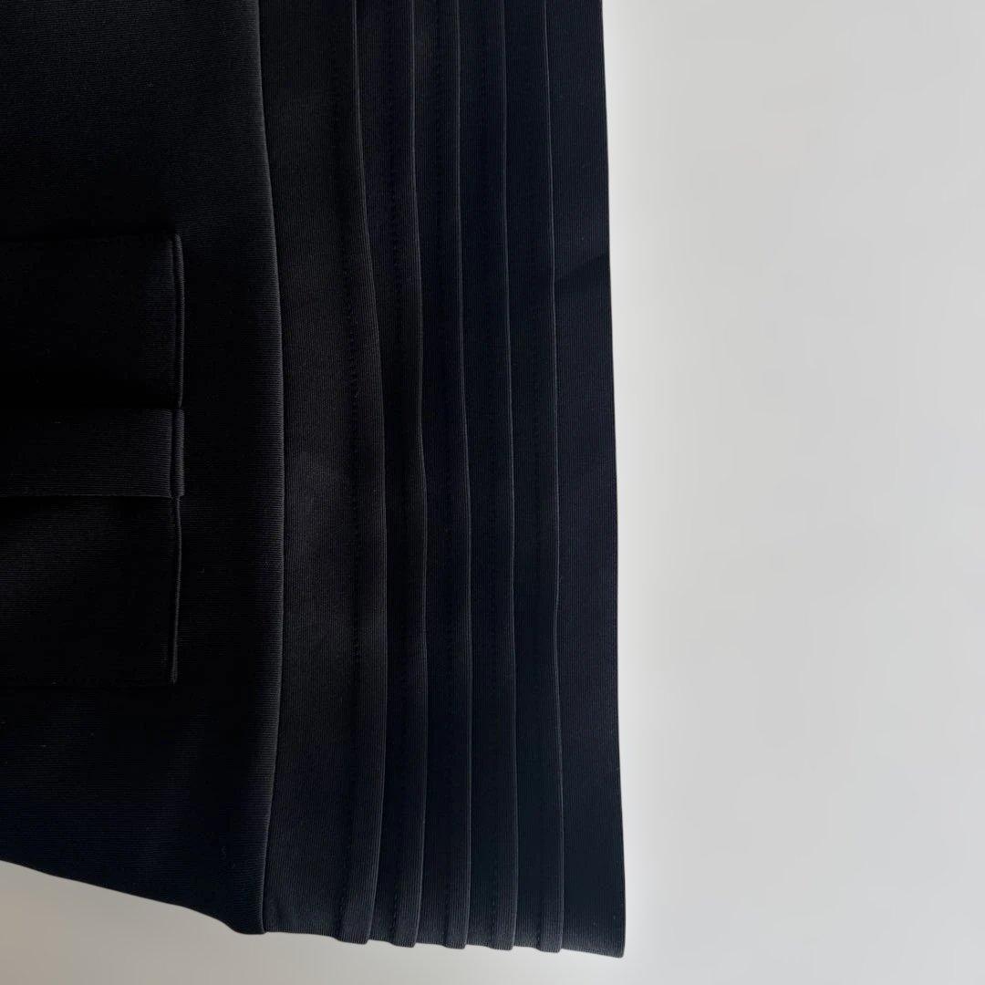 世界一のふく 台形ミニスカート005 ノアール 黒