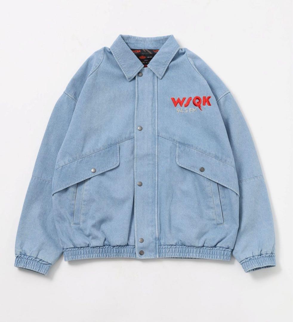 ストレンジャーシングス niko and デニムジャケット ニコアンド　Mサイズ