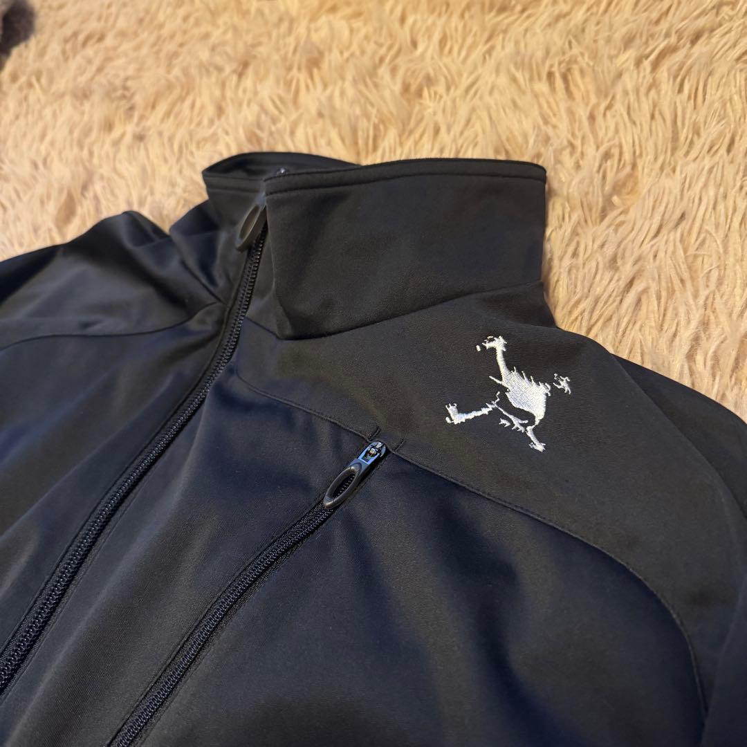 しんさん様　OAKLEY　ゴルフウェア上下　スカル　ロゴ　フルジップ　ブラック