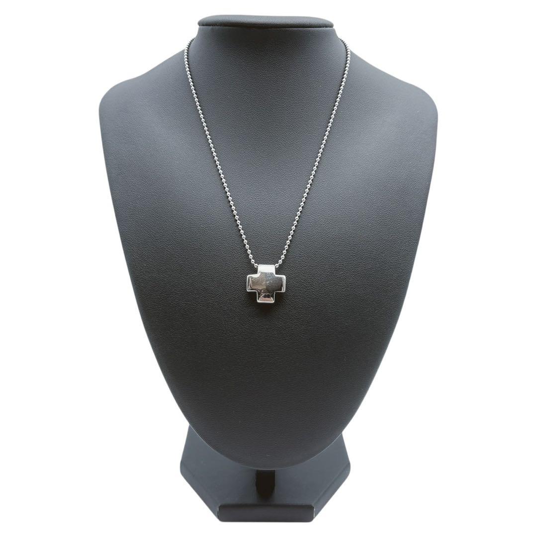 美品◎ ティファニー ローマンクロス ネックレス ペンダント シルバー925