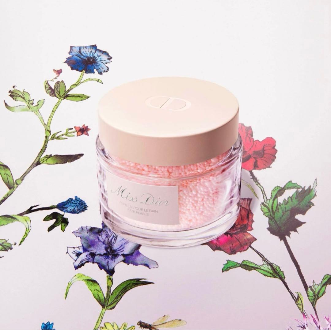 未開封 Miss Dior バスパール 100g ピンク