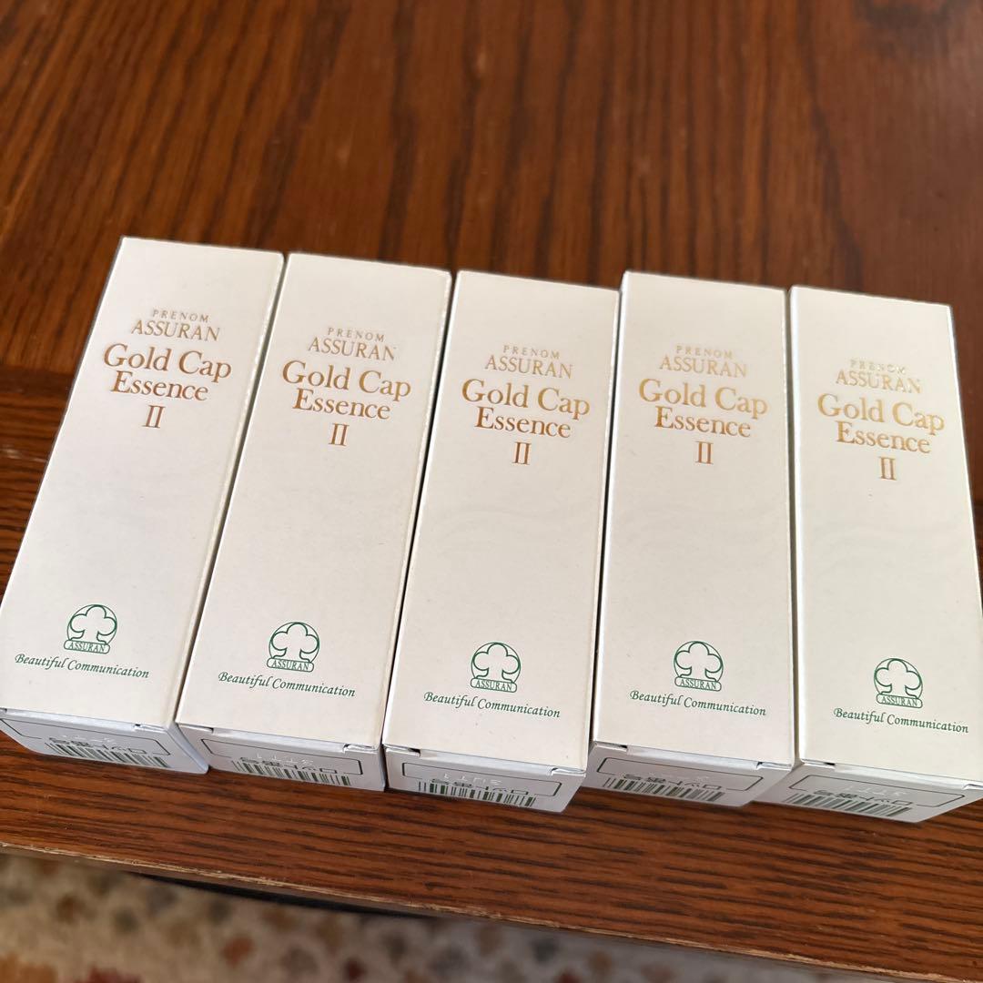 5本セット　アシュラン ゴールドキャップエッセンス 30g