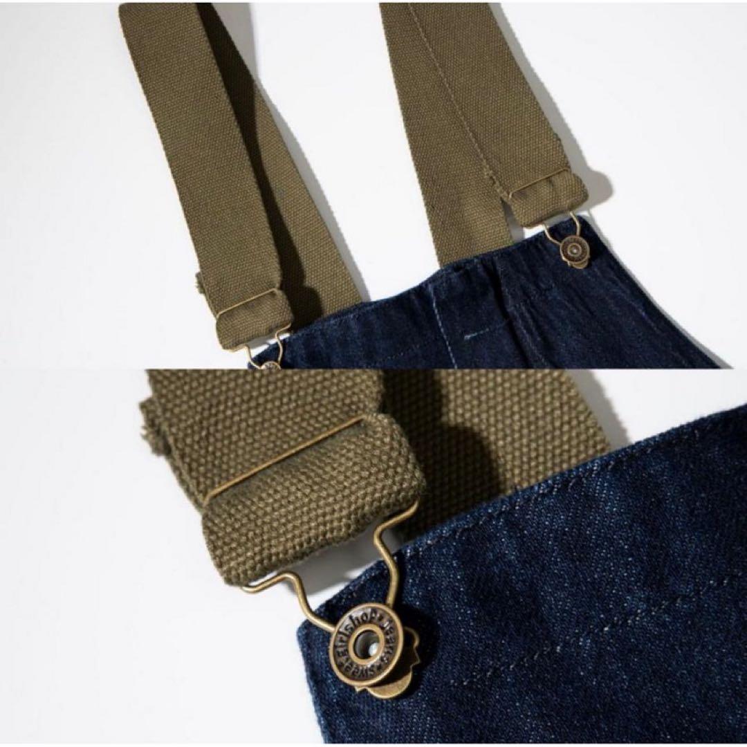 アメリカンレトロ海軍デッキオーバーオール デニム ベーシック オールインワン