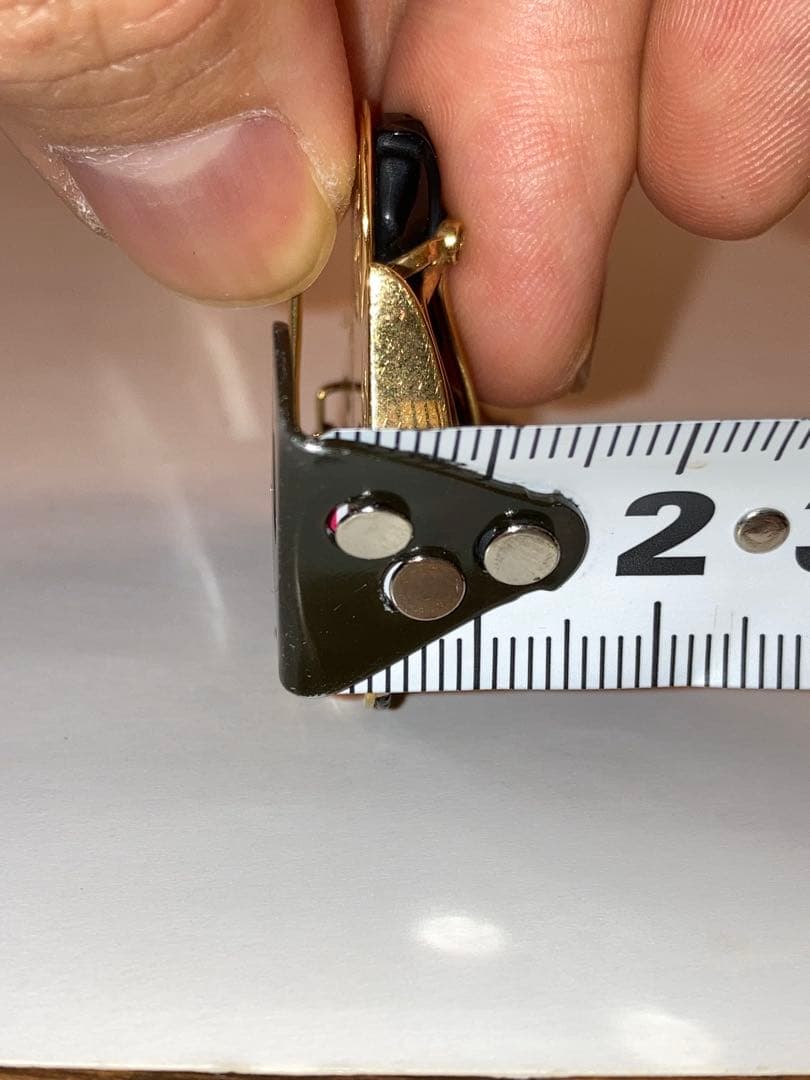 ［希少］K18 金18 ダイヤ ブローチ 馬