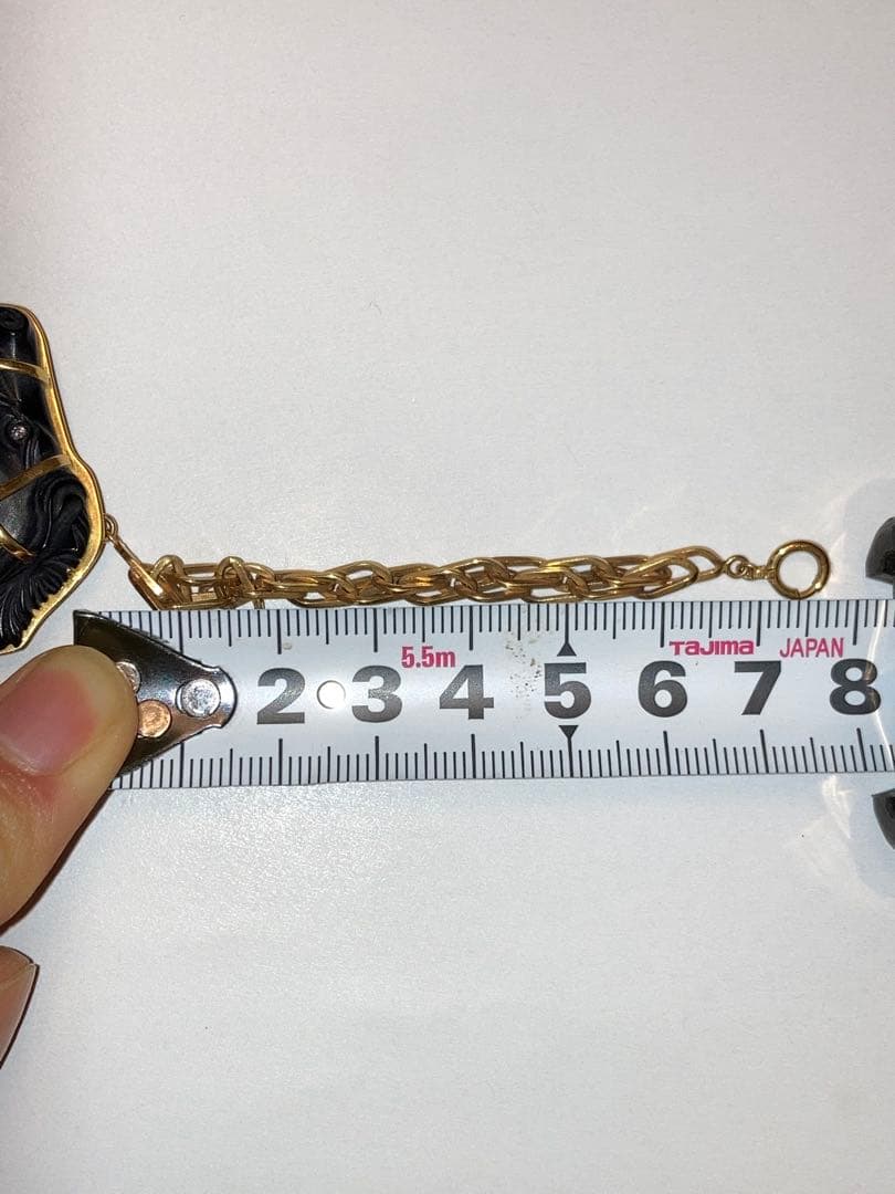 ［希少］K18 金18 ダイヤ ブローチ 馬