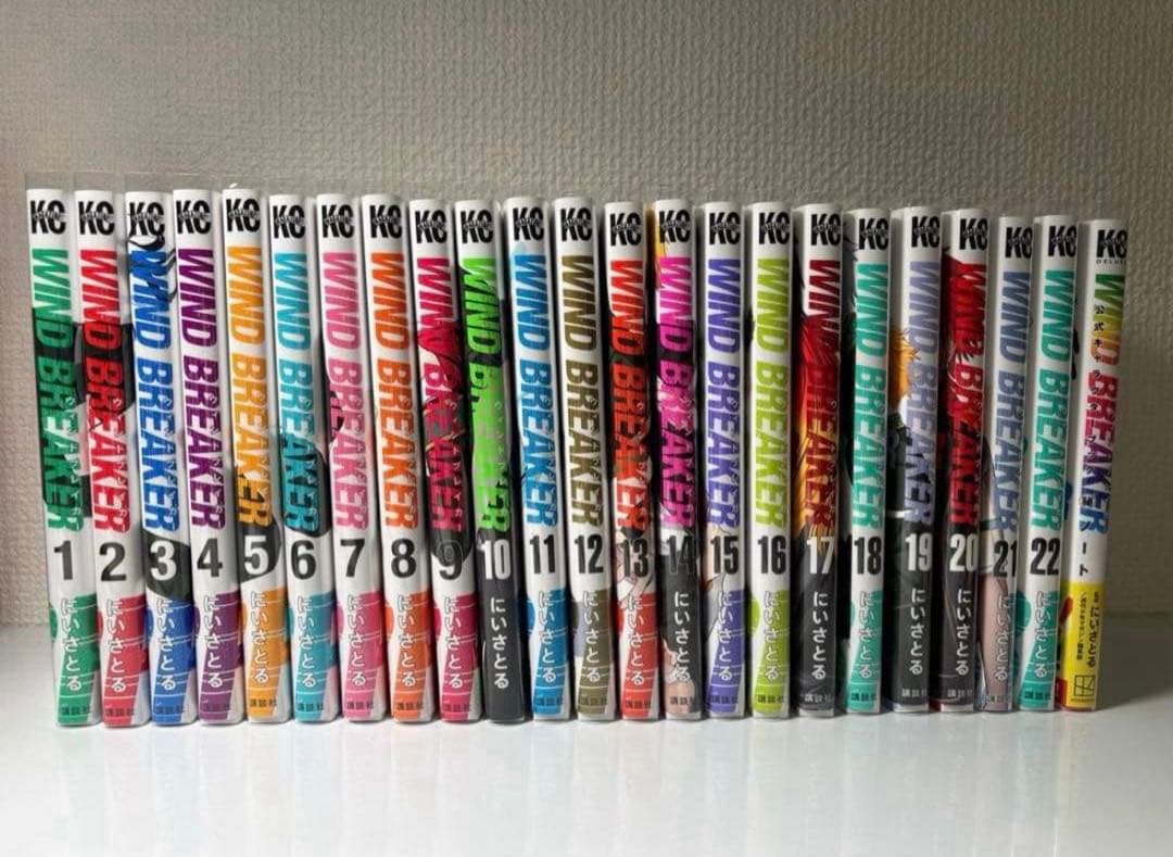 ウィンドブレーカー 1〜22巻 + 公式キャラクターガイドブック にいさとる