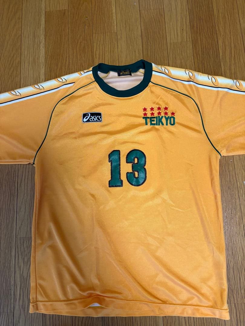 asics TEIKYO サッカーシャツ 13番