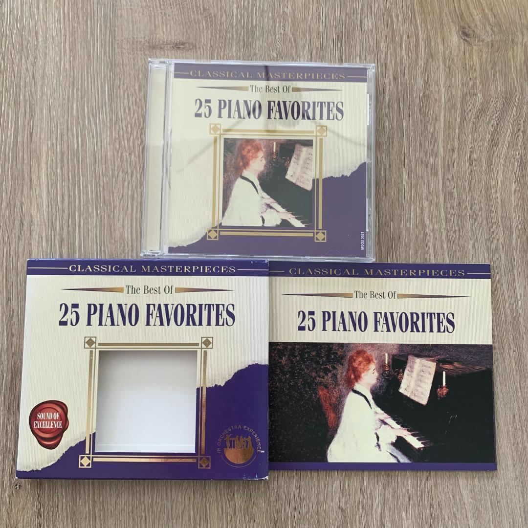 Best of 25 Piano Favorites：美品CD