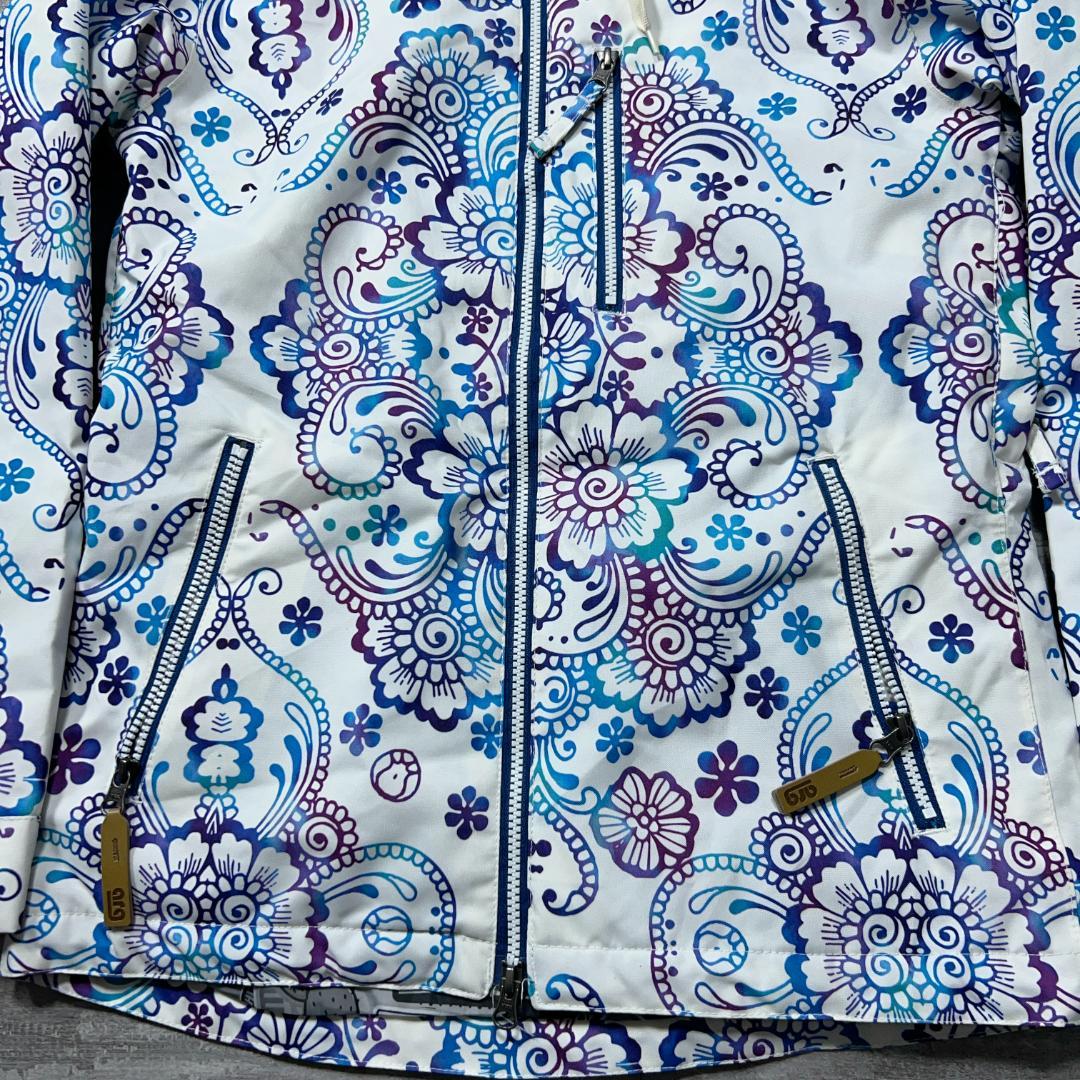 美品 arg × swivel スノーボード 総柄 レディースM スキーウェア