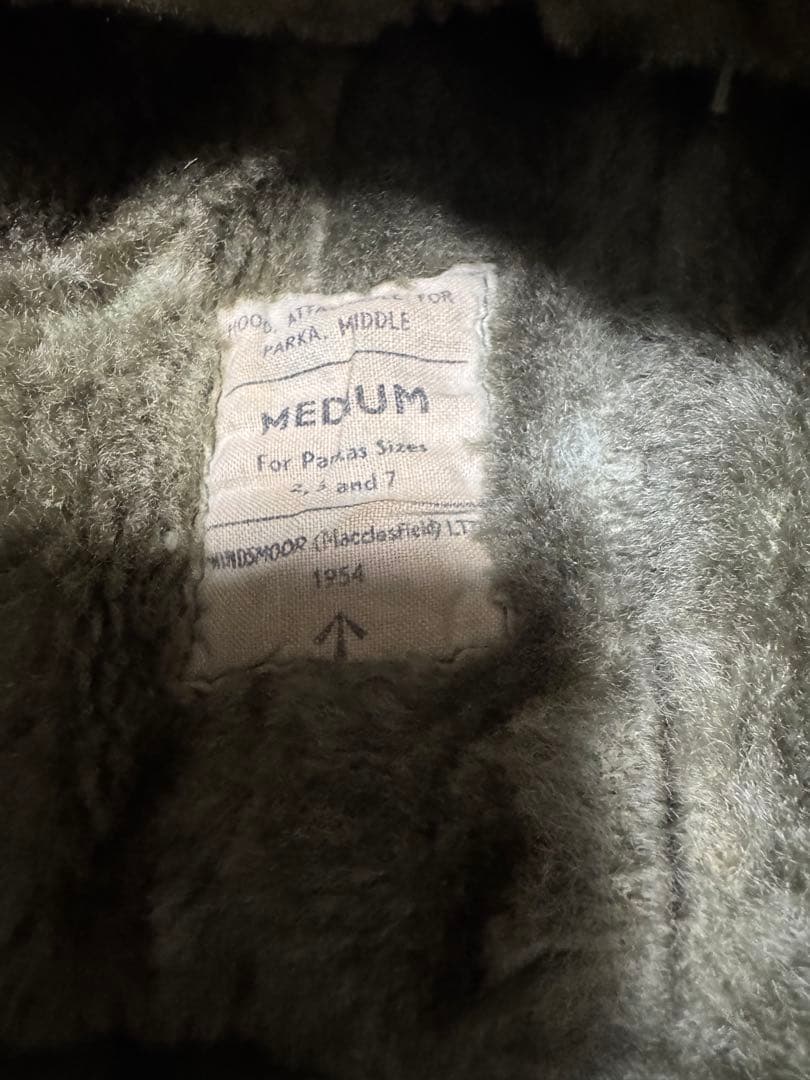 USEDイギリス軍MIDDLE PARKA 3rd後期型