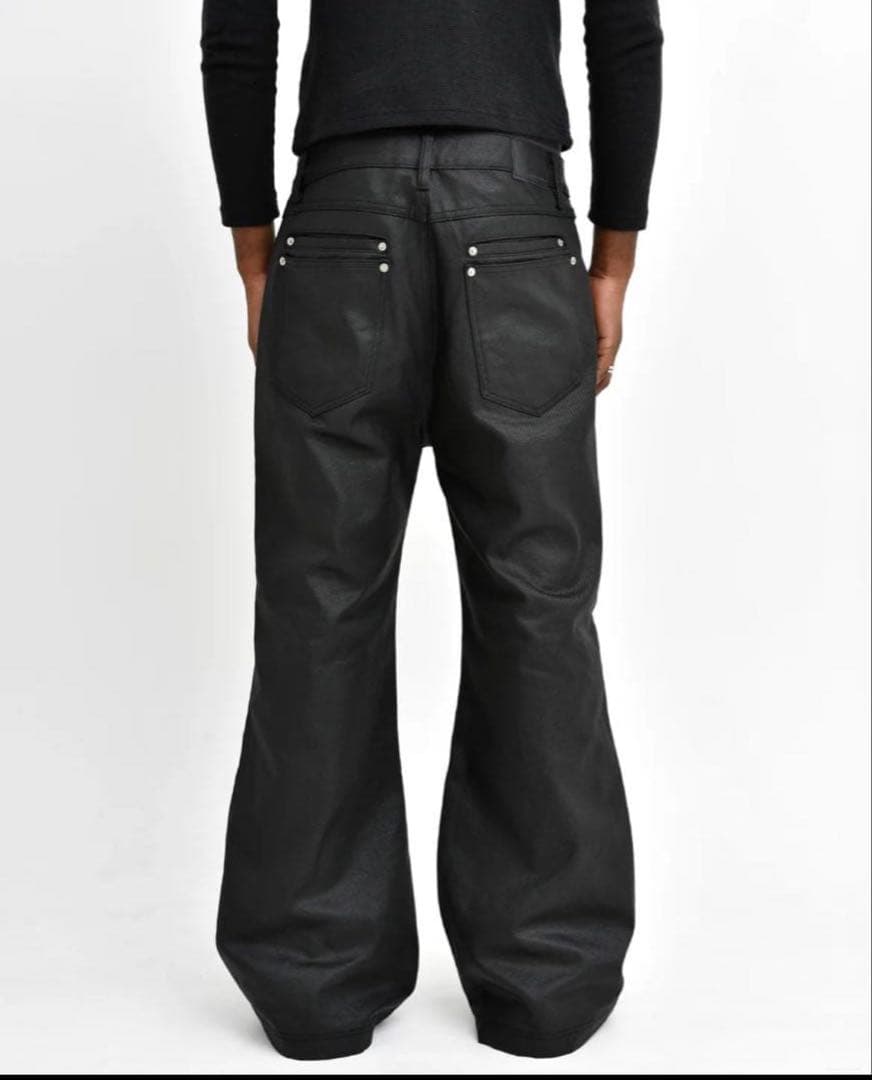 パンツ Asapmode Stacked Oil Coating Pants