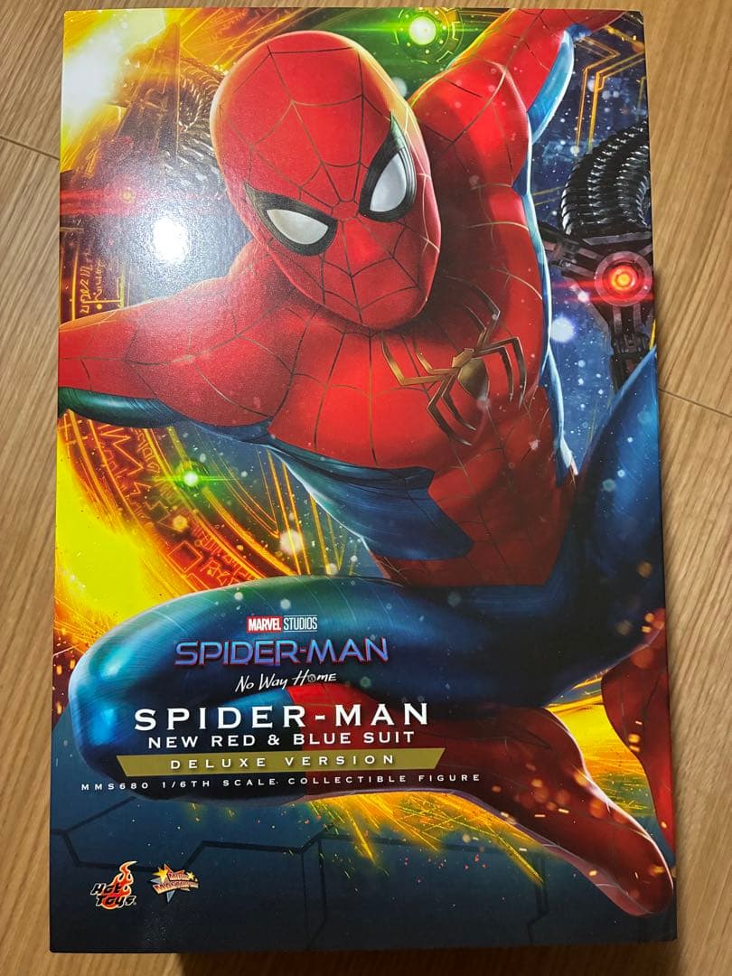 スパイダーマン 新赤青スーツ デラックス版 MMS680欠損あり