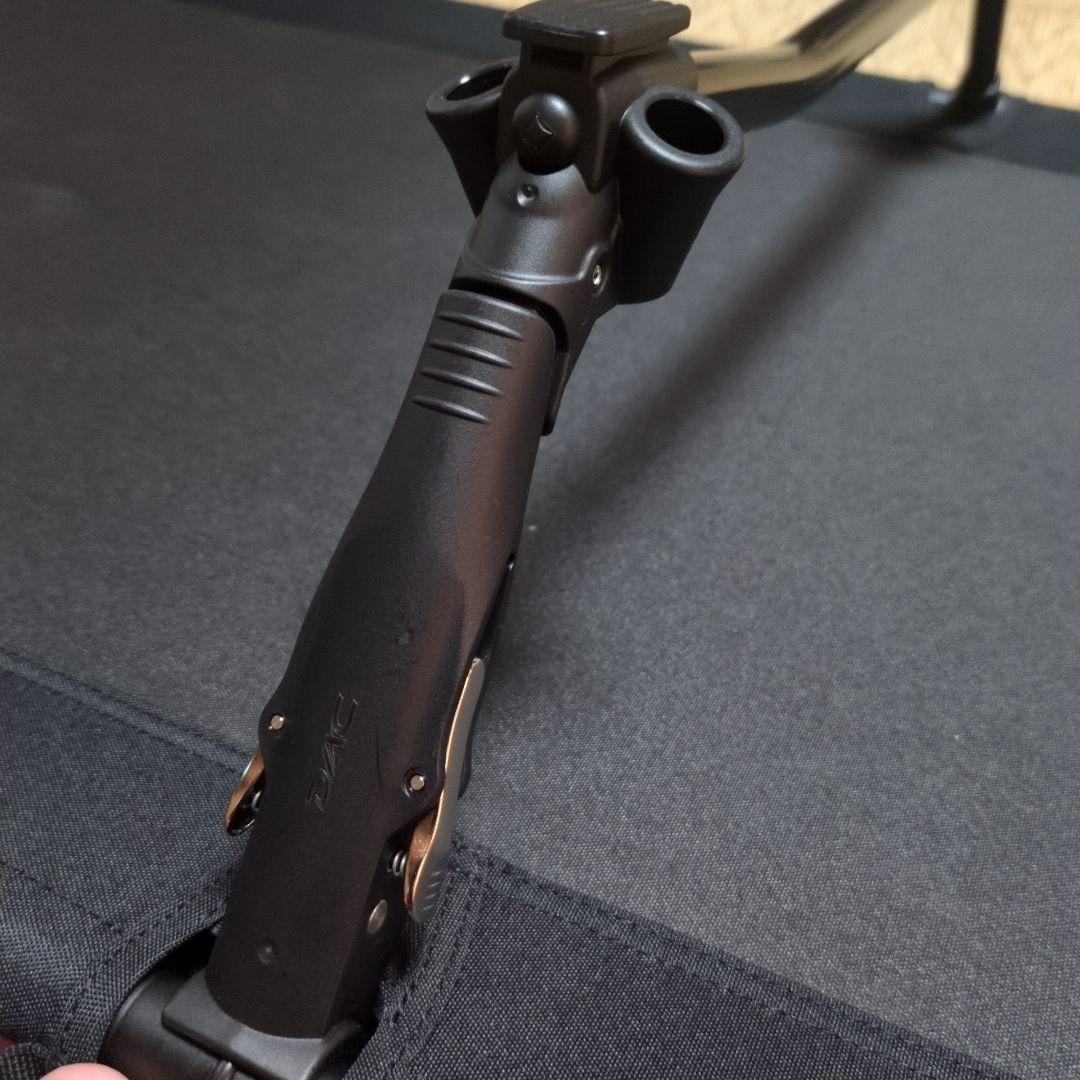 Helinoxタクティカルコットコンバーチブル黒　別売りコットレッグ付