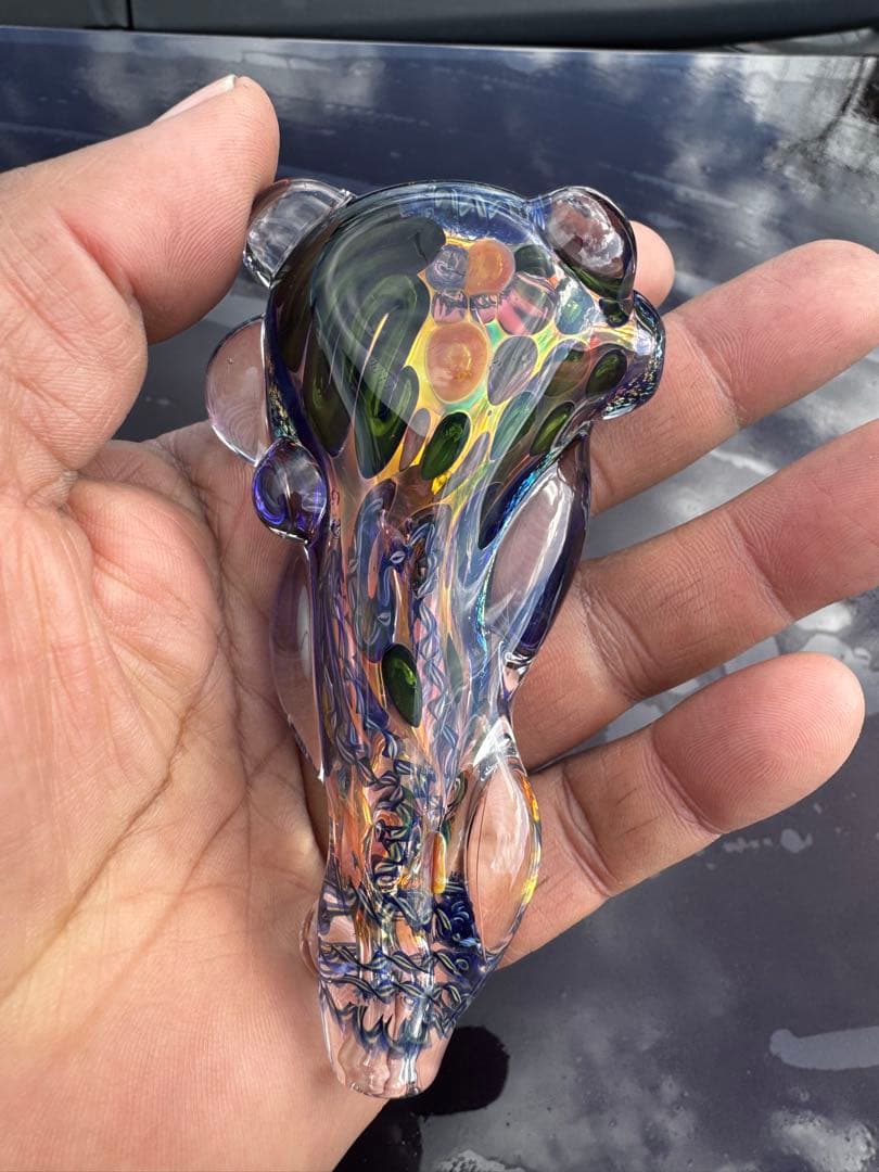 キラキラブルーポケットサイスパイプ