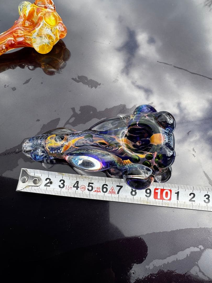 キラキラブルーポケットサイスパイプ