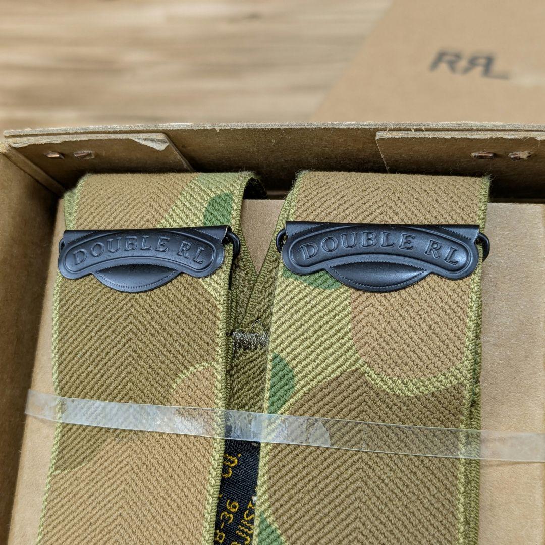 新品 RRL サスペンダー カモ 迷彩 バッグ 財布 ベルト パンツ キャップ