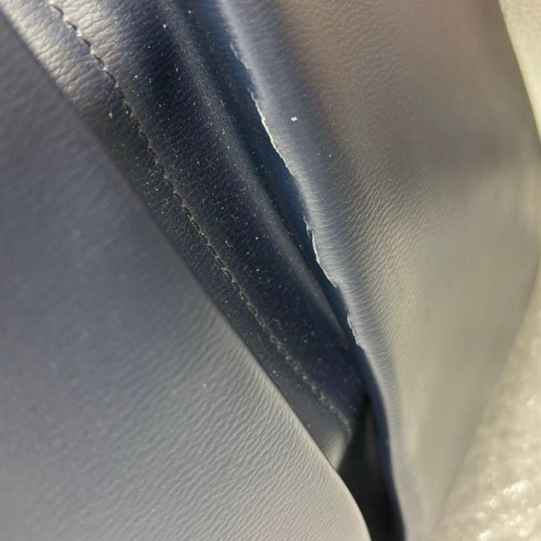 BALLY バリー 紺色　ネイビートートバッグ　ビジネスバッグ レザー 大きめ