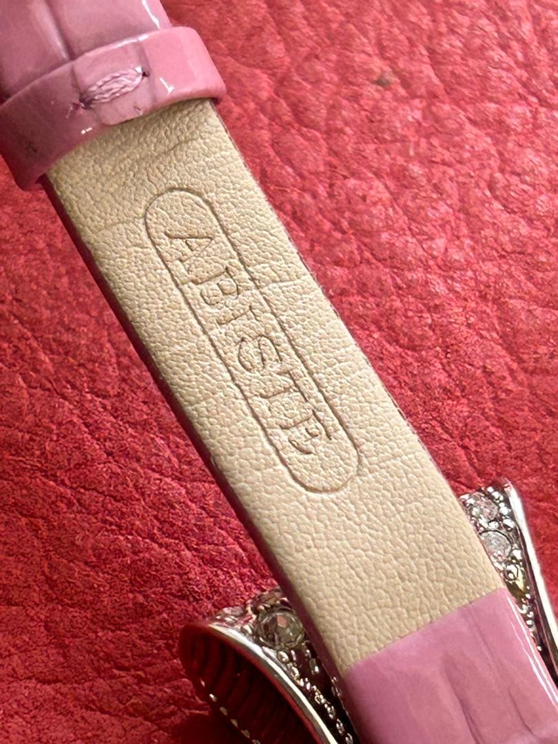 ABISTEレディースクオーツ新品電池交換済み