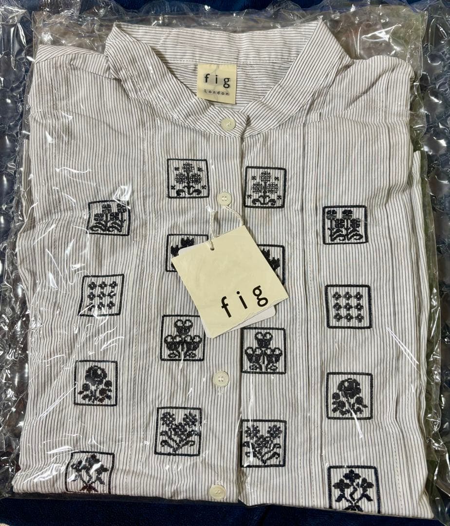 フィグロンドン　fig London botanical book shirt