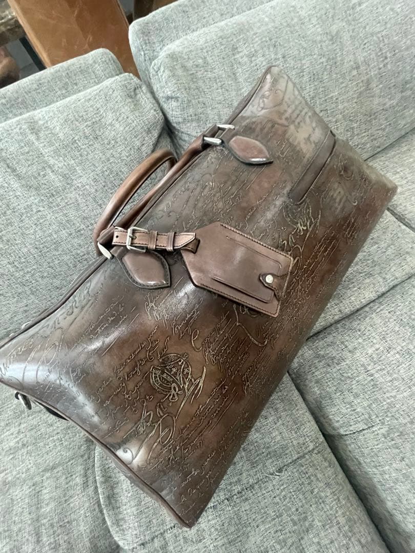 ベルルッティ　ボストン　ショルダーバッグ