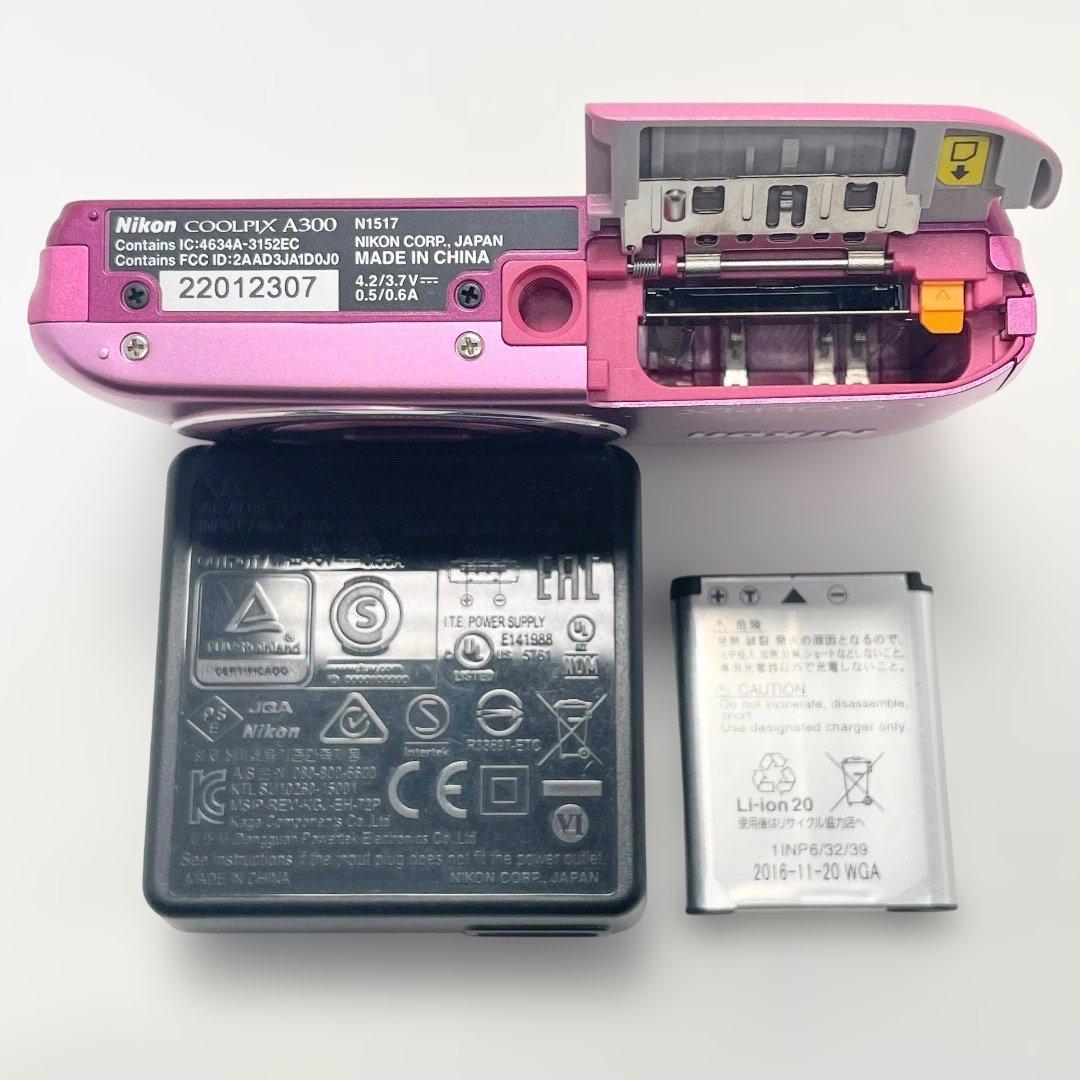 ✨極美品✨Nikon ニコン COOLPIX A300 ピンク Wi-Fi対応