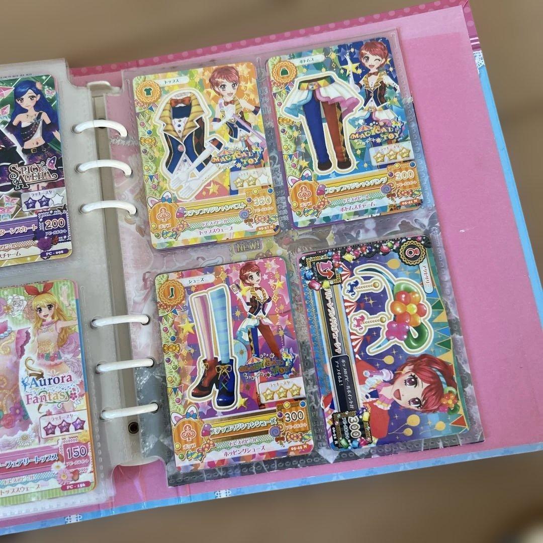 アイカツカードまとめ売り 初期380枚以上 バインダー 学生証 セット