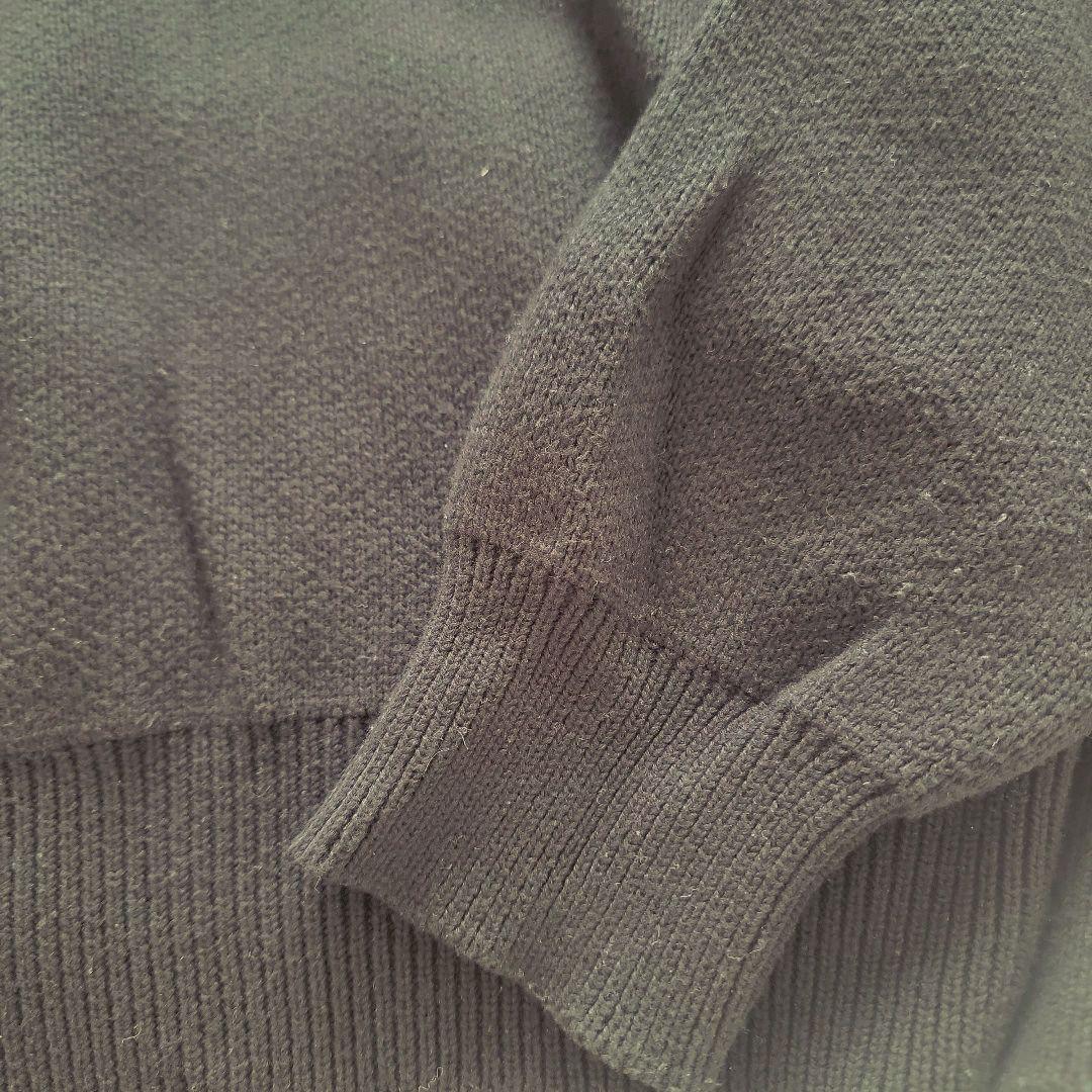 essentials エッセンシャルズ ニットパーカー ブラック