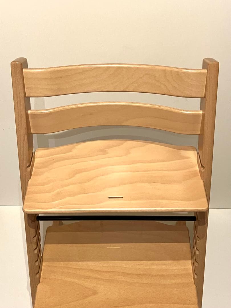 【美品】新型 ストッケ トリップトラップ ナチュラル シリアルナンバー4 ②