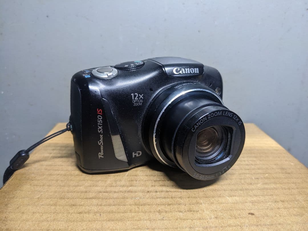 Canon キャノン PowerShot SX150IS ブラック 訳有り現状品