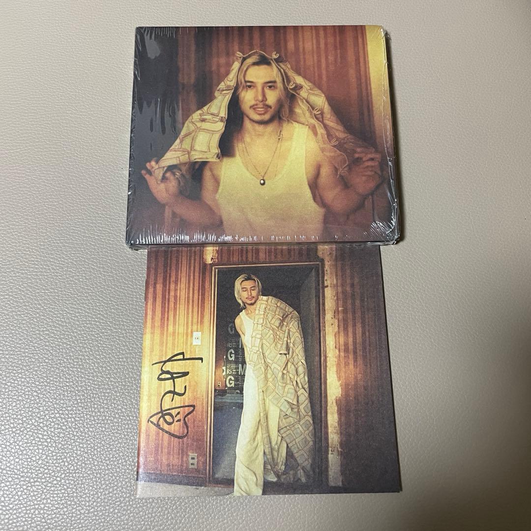 アメリカ公式ストア購入 藤井風 Prema 直筆サイン入 限定CD 完売品⑤